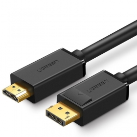 Kabel Ugreen DP101 DisplayPort to HDMI 2.0m zwart