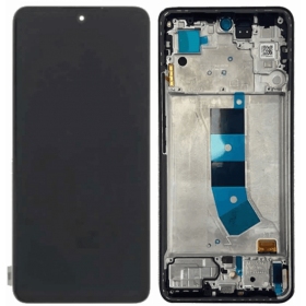 Xiaomi Redmi Note 13 4G scherm (zwart) (met een frame) (origineel)