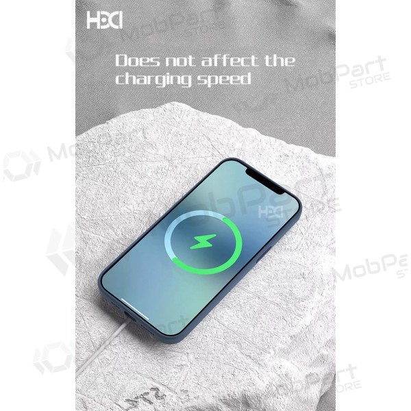 Hoesje HDD Silicone MagSafe Case Apple iPhone 15 zwart