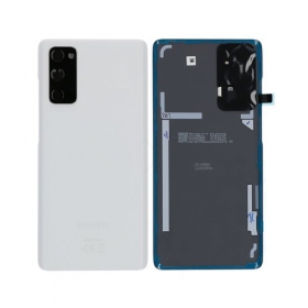 Samsung G780 / G781 Galaxy S20 FE 4G / 5G achterkant (Cloud White) (gebruikt grade C, origineel)