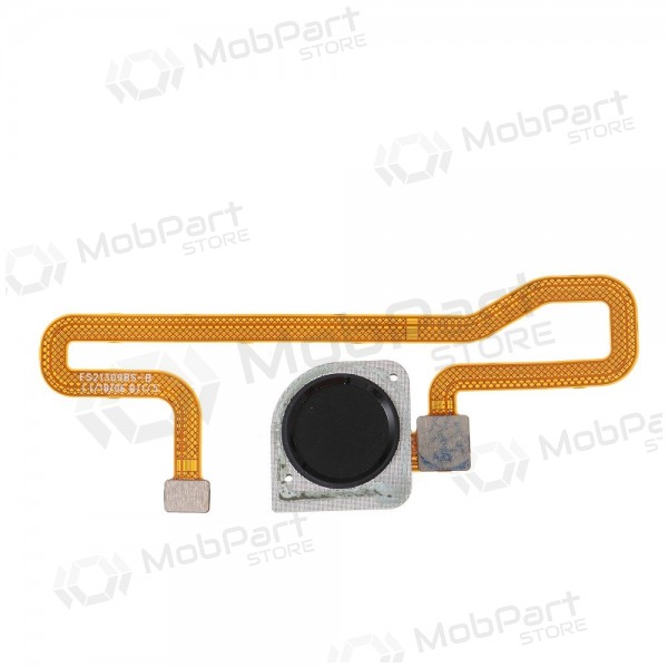 Huawei Y6 2018 connector with black fingerprint