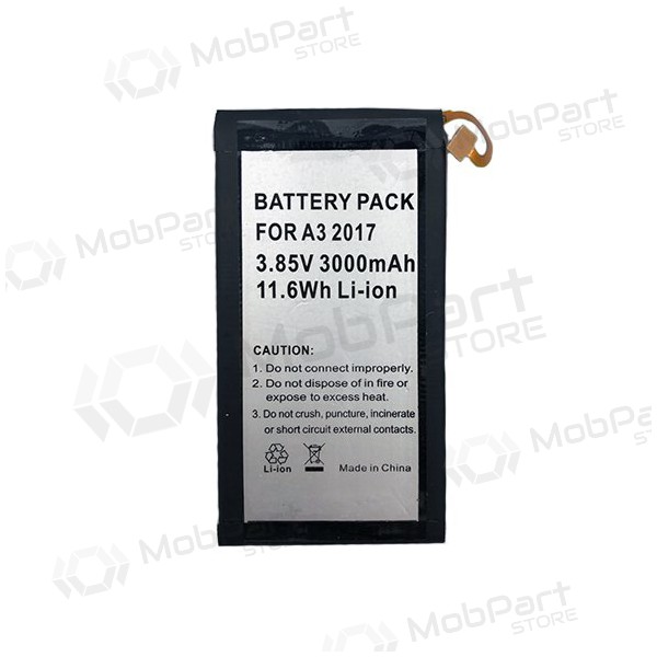 Samsung A320F Galaxy A3 (2017) (EB-BA320ABE) batterij / accu (3000mAh)