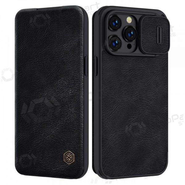 Apple iPhone 14 Pro hoesje -Nillkin Leather- (zwart)