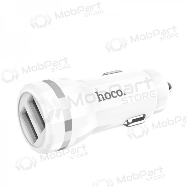 Lader automobilinis Hoco Z27 (2.4A) (wit)