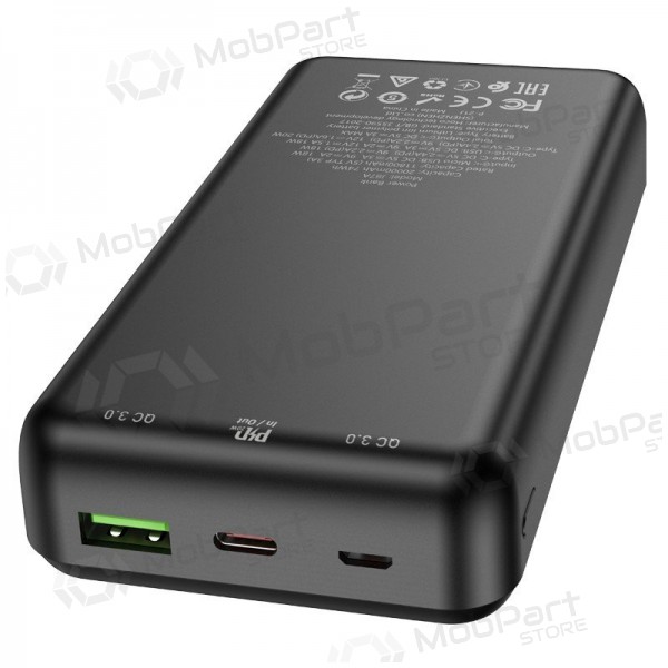 Externe batterij Power Bank Hoco J87A Type-C PD 20W+Quick Charge 3.0 20000mAh zwart