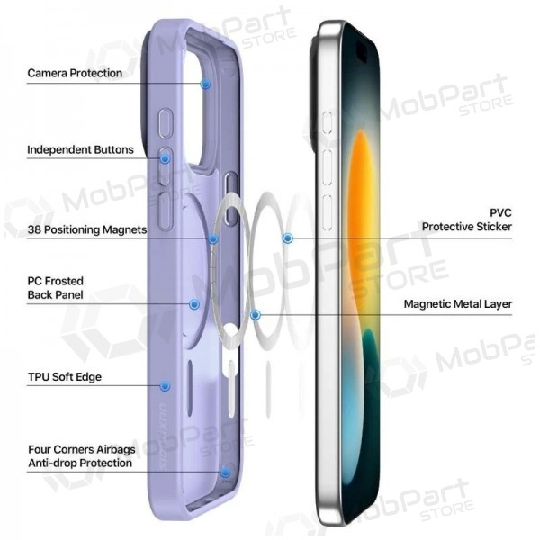 Apple iPhone Air hoesje - Dux Ducis Yind (paars)