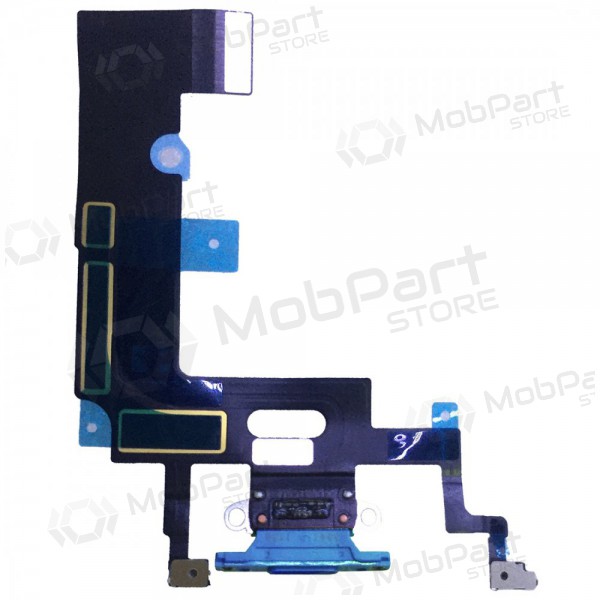 Apple iPhone XR oplaadconnector en microfoon (blauw)