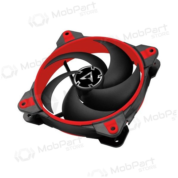 ARCTIC BioniX P120 PWM PST case fan, 4-pin, 120mm, rood