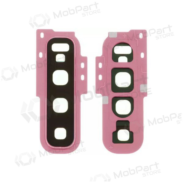 Samsung G973 Galaxy S10 camera glas roze (Flamingo Pink)