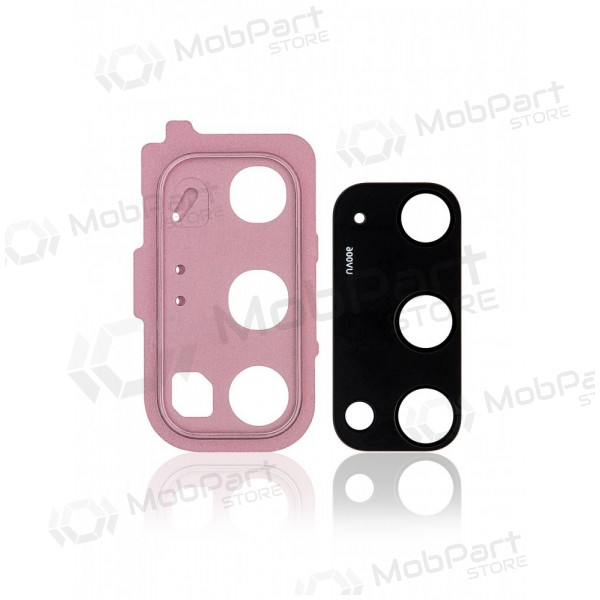 Samsung G980 / G981 Galaxy S20 camera glas roze (Cloud Pink)