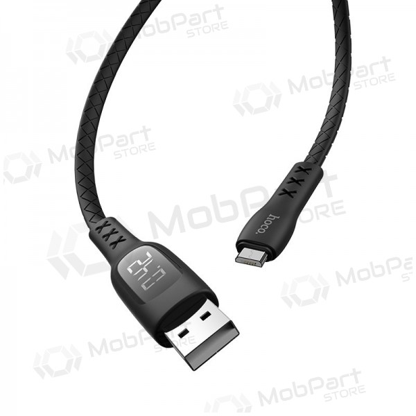 USB kabel HOCO S6 lightning 1.2m zwart