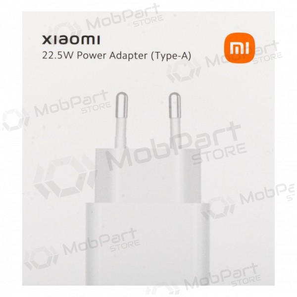 Lader Xiaomi 22.5W USB-A wit BHR7757EU