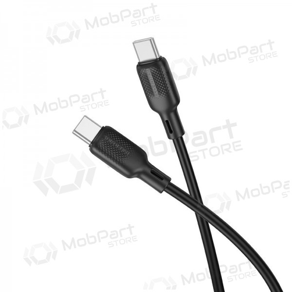 USB kabel Borofone BX113 60W USB-C to USB-C 2.0m zwart