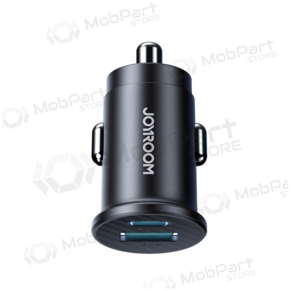 Autolader Joyroom JR-CCN16 USB-A/USB-C 15W zwart