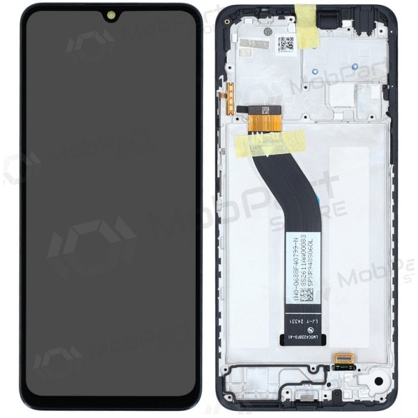 Xiaomi Redmi 14C 4G, Poco C75 scherm (zwart) (met een frame) (Premium)