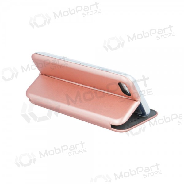 Apple iPhone 12 / 12 Pro hoesje - Book Elegance (roze / goud)
