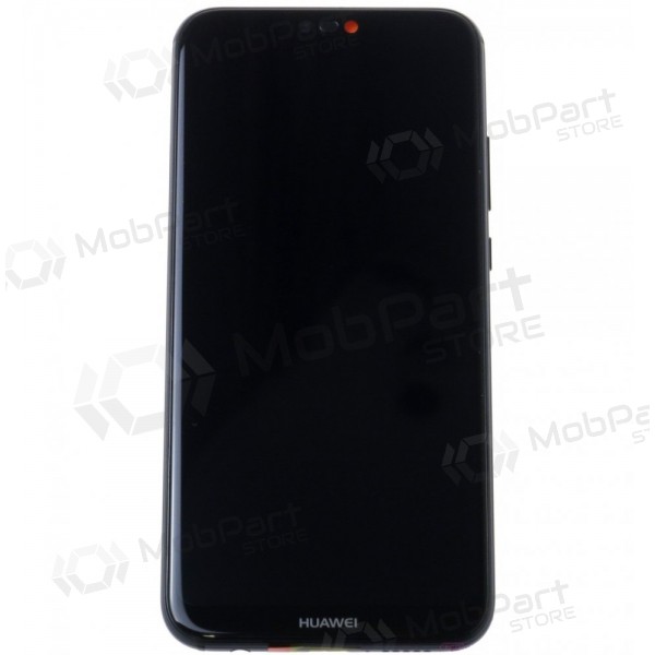 Huawei P20 Lite scherm (zwart) (met een frame en batterij) (service pack) (origineel)