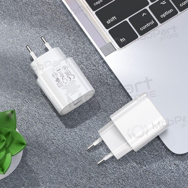 Telefoonoplader Hoco N22 25 W USB-C wit