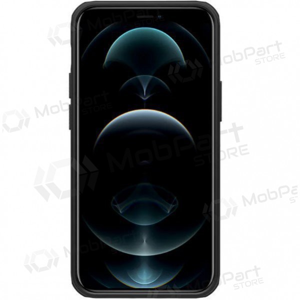 Apple iPhone 15 Pro Max hoesje „Nillkin Frosted Shield“ (zwart)