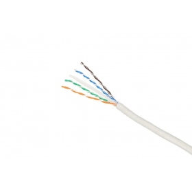 LAN netwerkkabel Schnur UTP 5e 0.50mm (voor binnen, PVC, LZSH, Cca, 305m)