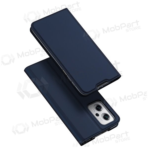 Xiaomi Poco X4 GT, Redmi Note 11T Pro, 11T Pro+ hoesje - Dux Ducis Skin Pro (donkerblauw)