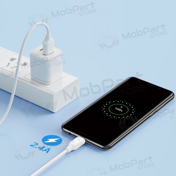 USB kabel Joyroom S-UM018A9 USB to MicroUSB 2.4A 1.0m zwart