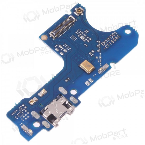 Huawei Enjoy 9 oplaadconnector en microfoon