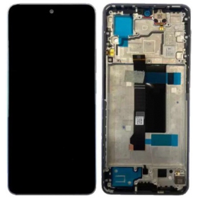 Xiaomi Redmi Note 13 Pro 5G scherm (compatible with Poco X6 5G) (purpurinis) (met een frame) (origineel)