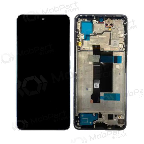 Xiaomi Redmi Note 13 Pro 5G scherm (compatible with Poco X6 5G) (purpurinis) (met een frame) (origineel)