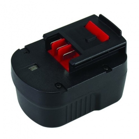Accu Black+Decker A1712 voor 12V gereedschap 2Ah Ni-MH (vervangend)
