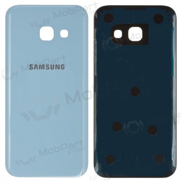 Samsung A320 Galaxy A3 2017 achterkant lichtblauw (blue mist) (gebruikt grade C, origineel)