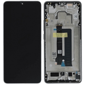 Xiaomi Poco X6 Pro 5G scherm (grijs) (met een frame) (origineel)