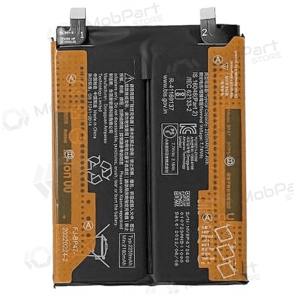 Xiaomi Redmi Note 11 Pro+ 5G batterij, accu (BP47) (origineel)