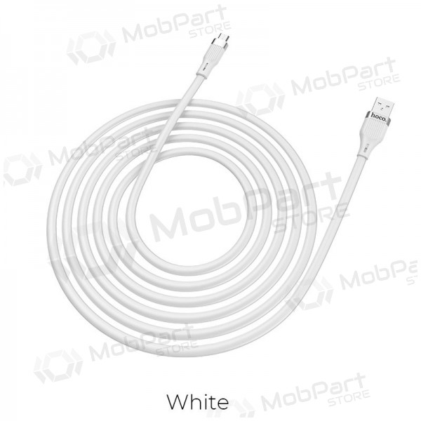 USB kabel HOCO U72 lightning 1.2m silicone wit