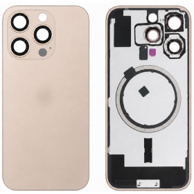 Apple iPhone 16 Pro achterkant (Desert Titanium) (Premium)