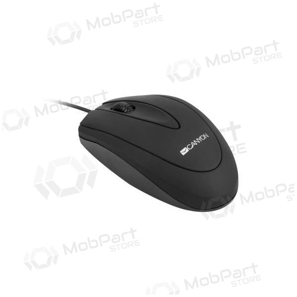 Muis CANYON CNE-CMS1 bedraad (zwart)