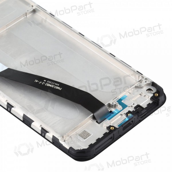 Xiaomi Redmi 9 scherm (zwart) (met een frame) (origineel)