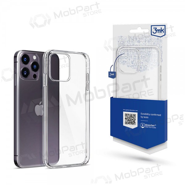 Apple iPhone 15 Plus hoesje - 3MK Clear Case - 1,2mm (transparant)