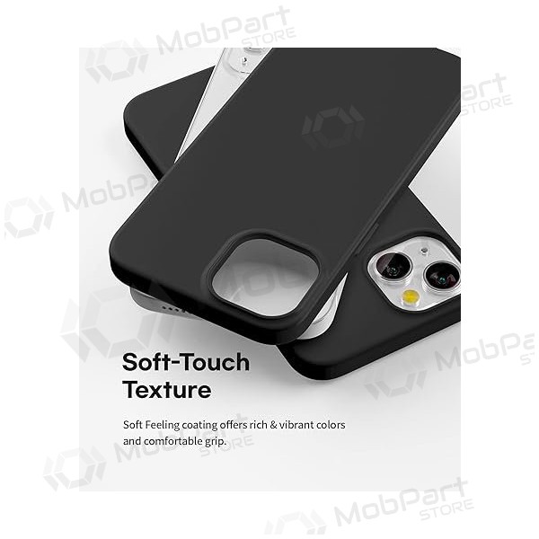 Apple iPhone 12, 12 Pro hoesje - Mercury Soft Feeling (zwart)