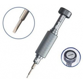 Platte schroevendraaier (-) 1.0mm Mechanic iShell Mortar Mini