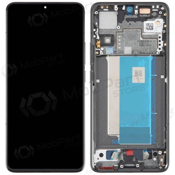 Xiaomi Poco F6 Pro scherm (zwart) (met een frame) (origineel)