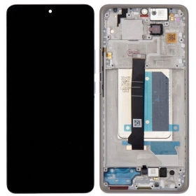 Xiaomi Redmi Note 14 Pro+ scherm (Purper) (met een frame) (origineel)