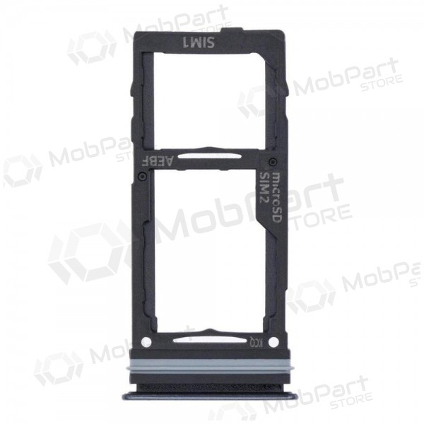 Samsung Galaxy A52 4G / A52 5G / A52S 5G / A72 4G / A72 5G SIM-kaarthouder (zwart) (service pack) (origineel)