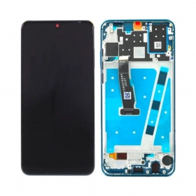 Huawei P30 Lite 48MP scherm (Peacock Blue) (met een frame) (Premium)