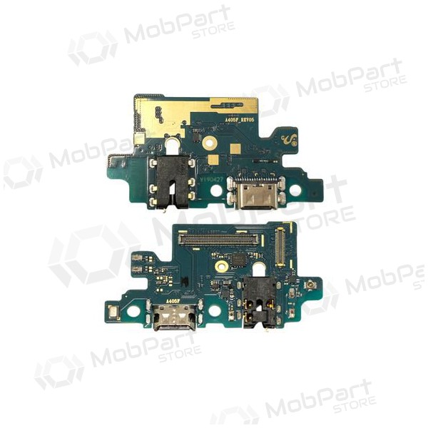 Samsung A405 Galaxy A40 2019 oplaadconnector en microfoon (service pack) (origineel)