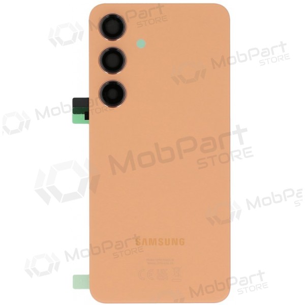 Samsung Galaxy S24 achterkant (oranje) (origineel)