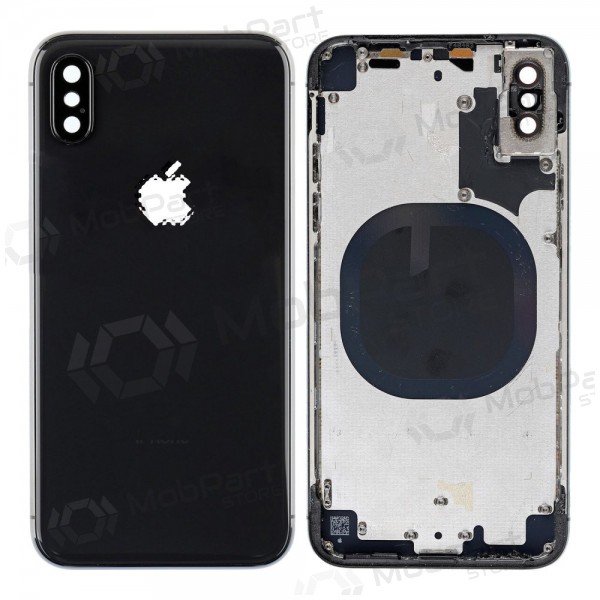 Apple iPhone X achterkant (Space Gray) (gebruikt grade C, origineel)