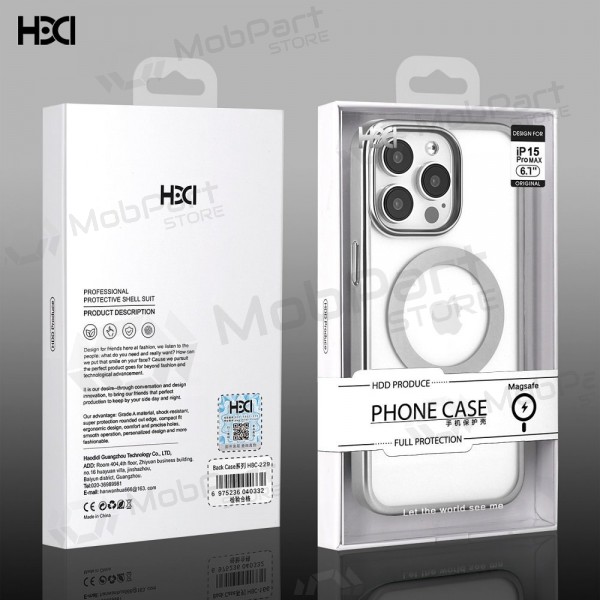 Hoesje HDD Electro MagSafe Case Apple iPhone 17 Pro Max zwart