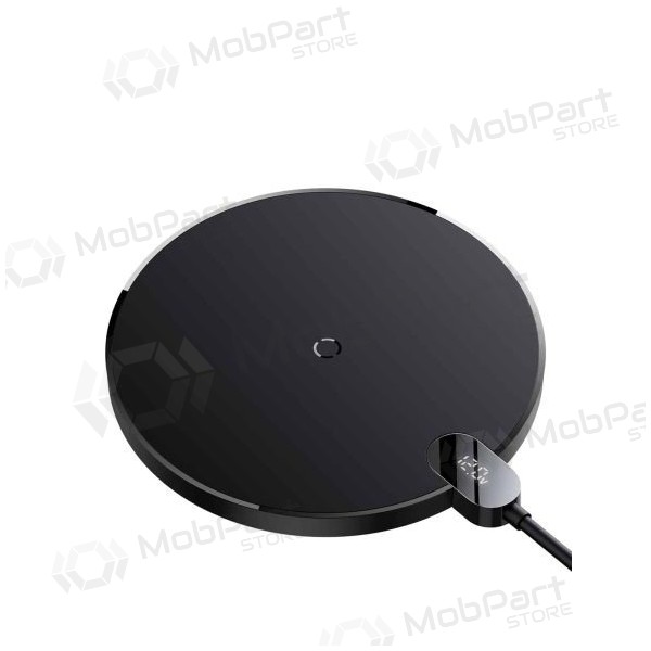 Lader draadloze Baseus Digital LED Display Gen2 15W CCED000001 (zwart)