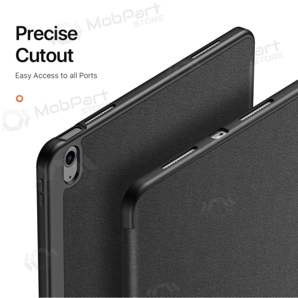 Apple iPad Air 13 (2024, 2025, 2026) hoesje - Dux Ducis Domo (zwart)